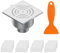 Aohcae 40 unidades de Rejilla Desagüe, Colador para Ducha, 15 cm, Desechable, para Lavabo, Ducha, Bañera y Cocina