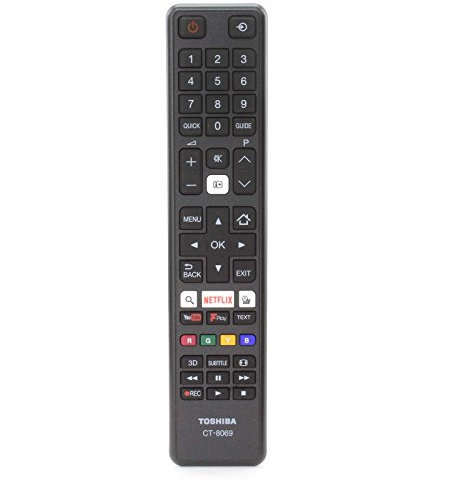 Remote Control for Toshiba 55U6663DB 4K Ultra HD LED TV