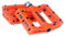 Mountainbike-Pedale, geringes Gewicht, 1 Paar, für AM / FR / DH / DJ / BMX, Orange