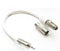 K M Electronics® FITS BOSE WAVE DAB FM RADIO AERIAL ANTENNA 2.5MM MINI JACK TO F & COAX SOCKET ADAPTOR
