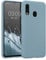 kwmobile Hülle kompatibel mit Samsung Galaxy A40 Hülle - weiches TPU Silikon Case - Cover geeignet für kabelloses Laden - Arctic Night