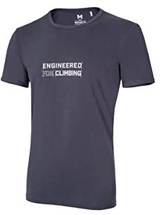 Ocun Herren Classic Organic EFC T-Shirt, Anthracite Ebony, S
