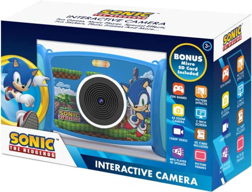 Kids Licensing Appareil Photo interactif Sonic