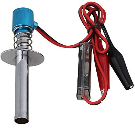 TsoLay GlüHkerzen Igniter Upgraded 6V -24V Elektronisch für Nitro RC Auto Blau