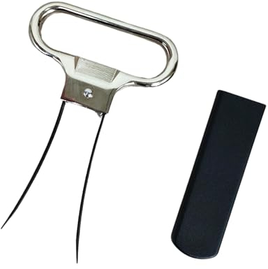 Fackelmann 49577 Tire-bouchon à feuille, tire-Bouchon bilame, ustensile professionnel sommelier, vins millésimés, œnologie, préservation du vin, Alliage de zinc, ABS, Métal, Noir, 11 x 5,6 cm