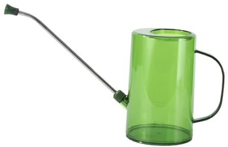 Gralara Regadera Mango Ergonómico de 34 con Largo Extraíble, Regadera de Plantas Bote de Agua con Largo para Interior, Jardín, Flor, Verde