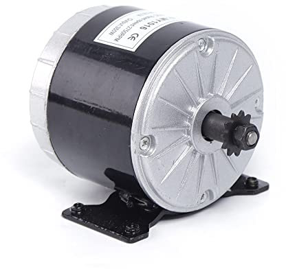 Generador de motor magnético permanente de 350 W DC 24 V MY1016 para scooter, bicicleta eléctrica de 24 V, motor magnético permanente, generador de motor eléctrico, generador de motor eléctrico