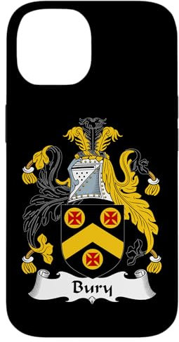 Hülle für iPhone 14 Bury Wappen - Familienwappen