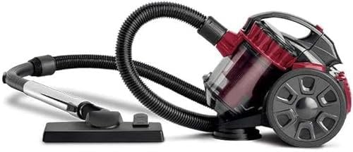 2600W Bagless Cylinder Vacuum Cleaner for Pets - High Power Motor, 1.5L Capacity, 5m Power Cord, 4 Stage HEPA Filter, Turbo Tool for Pet Hair - Dust, Dirt, Allergen Removal