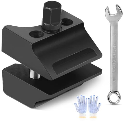 DBREAKS Federbein Spreizer mit Geteilter Nabe, Auto Federbein Spreizwerkzeug, Achsschenkelspreizer, Klemmbohrungs Spreizwerkzeug, Auto Suspension Split Hub, Steering Knuckle Spreader