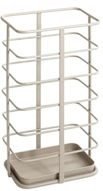 HAKU Möbel Schirmständer, grau (Kaschmirgrau), Metall - Maße: B 28 x H 50 x T 20 cm, Style: Modern