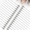 Stainless Steel Necklace Chain for Jewellery Making, Cross Link Flat O-Link Chain Necklace Chains for DIY Jewellery Craft