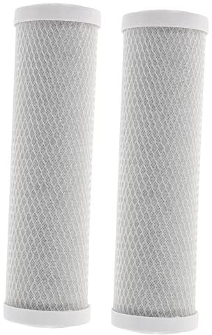 HOMSFOU 2 Pezzi 10 Filtri Per Purificatore D'Acqua In Pp Cotone Pp Purificatore D'Acqua Compresso Nucleo Dell'Acqua Acqua Potabile Cotone Purificatore D'Acqua
