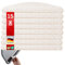 etm Original Stufenmatten Treppen-Teppich 15er Spar Set 20 Farben und 20 Modelle zur Auswahl (Creme, Halbrund 65 x 23,5 cm) Barcelona