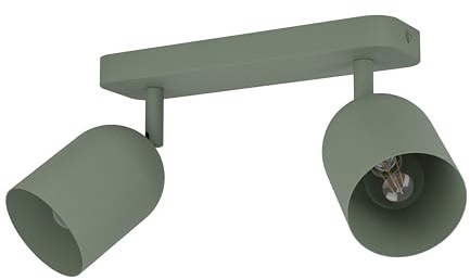 Eglo Plafonnier Tilston, 2 spots orientables, lampe de plafond pour salon