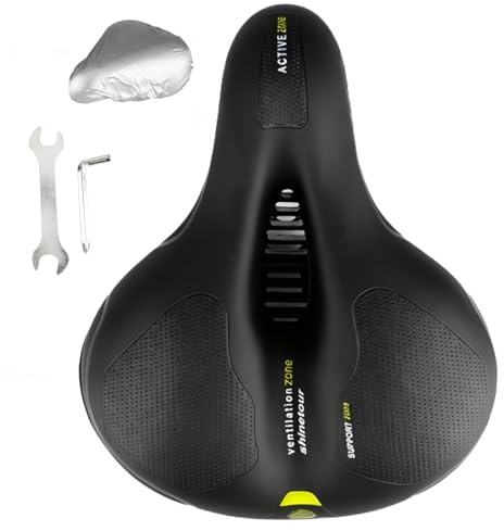 Comoda sella ergonomica per bicicletta da uomo e da donna