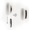 sciuU Giratorio Disco Soporte, [2 Piezas] Desmontable Soporte de Pared Universal, Compatible con Google Home Mini, Discos Duros Externos, Altavoces Portátiles, Enrutador, TV Box, Smartphone, etc.