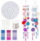 Woohome Windspiele Silikonformen Epoxidharz Formen Kit, Windspiele Schmuck Silikonform Resin Form mit Bastelbedarf für Anhänger,Wall Hanging, DIY Kunsthandwerk