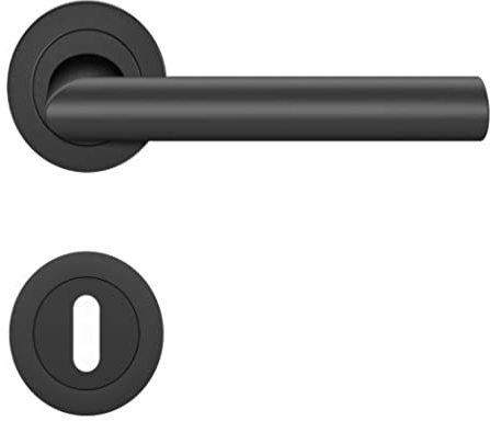 Karcher Drückergarnitur Verona BB 37 Schwarz Türgriff Türbeschlag Türdrücker