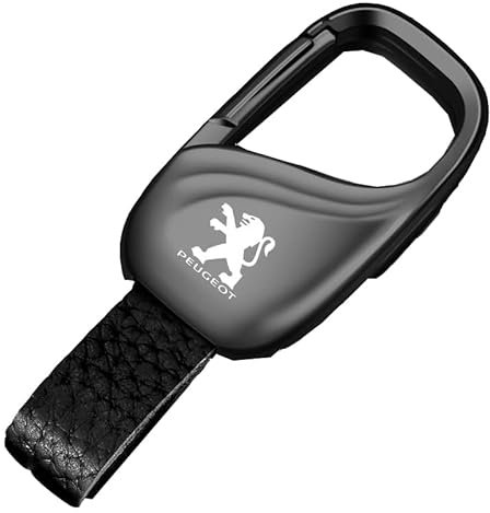 AYBEN Porte Clés Voiture, pour Peugeot RCZ Rifter 5008 307SW 4008 408 5008 508/508L 607 RCZ 308SW 308S Porte Clés Hommes Femmes Accessoires Voiture Famille Cadeau Porte Clés,A