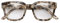 LONDON MOLE Tricky Lesebrille - Coole Leser | Stilvolle Rechtecktige Hornrimmen | Federscharniere | Graues Schildpatt | + 2,0 Vergrößerung