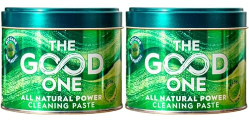 Astonish The Good One Cleaning Paste, Multi-Purpose For Full Home Clean, Fast Acting, Natural Ingredients, Fresh Mint Scent, 500g (Pack of 2)