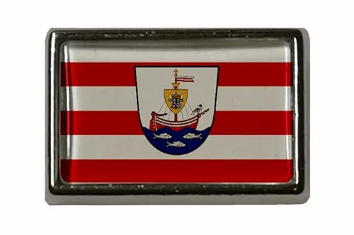 U24 Pin Wismar Flaggenpin Anstecker Anstecknadel Fahne Flagge