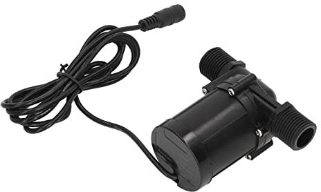 Fockety Black Submersible 24V 30W 700L/H 12m Lift, Low Noise, ABS, Copper, Aquarium, Fish Tank, Portable