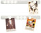 PYJLBX Tableau Magnetique Mural, Plaque Magnétique Tableau Aimanté Mural, Plaque Aimantée Adhésive, Bande Magnetique Tableau Memo avec 10 Pcs Blanc Aimants, pour Photo Tableau Magnetique Frigo (2 Pcs)