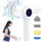 Smiling Shark Brosse Nettoyage Electrique, Brosse Wireless Rechargeable IPX7 Waterproof avec Écran LED & 4PCS pour Nettoyer la Salle de Bains Cuisine Baignoire, Brosse-Nettoyage-Electrique-sans-Fil