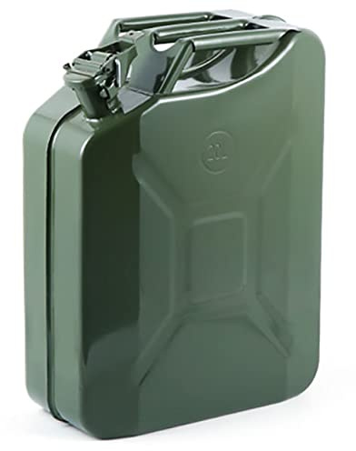 10 & 20 L Metal Green Can Lockable Metal Holder fuel Carrier Petrol Diesel Can -