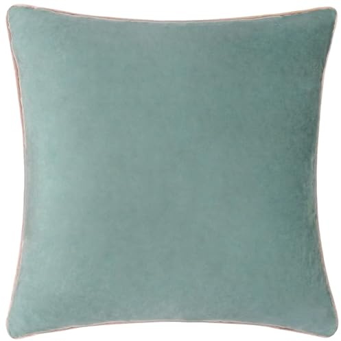furn. Meridian Feather Filled Cushion (Mineral/Blush - 45 x 45cm)