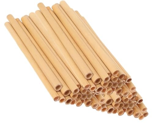 SHINEOFI 40 Stück Teiliges Natürliche Schilfrohr Bienen niströhren Ø Wetterfeste Nisthülsen für Wildbienen Leichte Bienennist hilfen für Garten und Outdoor bienenhaus