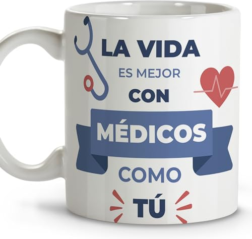 LolaPix Dettagli colleghi. Tazze originali da regalare. Regali per medici. Tazze personalizzate. Tazza in ceramica 330ml.