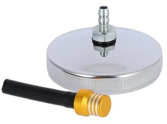 Tankdeckel mit Entlüftungsventil, Gold/Chrom - für Simson S50, S51, SR50, SR80, KR51 Schwalbe, SR4 Vogelserie - IWL