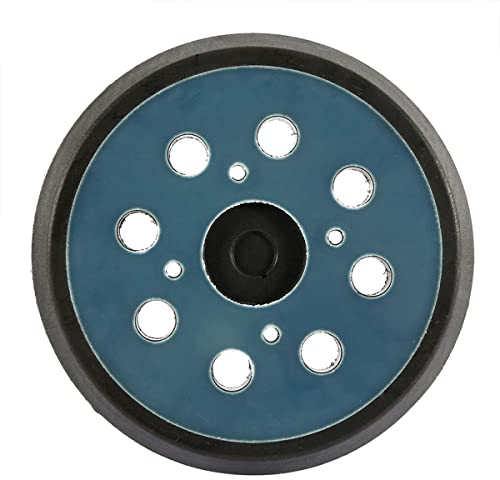 Platorello Strappo 125 mm 5 Pollici Tampone di Ricambio Levigatrice Ricambio 8 Fori Platorello a Strappo Levigatrice per Lucidatura ad Alta Velocità, Levigatrice a Disco e Secco