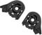 Chenxi Studio 1 Pair Motorcycles Helmets Lens Visors Clip Shield Lock Visors Fixing Repair Kits Base Plate For FF325 370 386 394