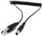 DRUT 1.2m Big Pin 3.5mm to USB Charger Lead Cord Cable, Compatible With Nokia Old Classic Phones 3210, 3220, 3230, 3300, 3310, 3330, 3410, 3510, 6230, 6310, 7210, 8210 etc. (Coiled)