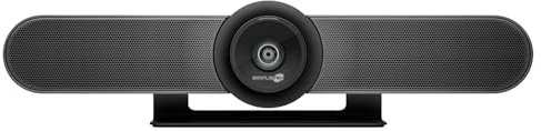 SIMPLETEK - Videocamera da Conferenza MeetUp 4K 30fps 120° Webcam V-R0007 960-001102 | Senza Telecomando | Alimentatore e Cavo USB-C Inclusi (Ricondizionato)