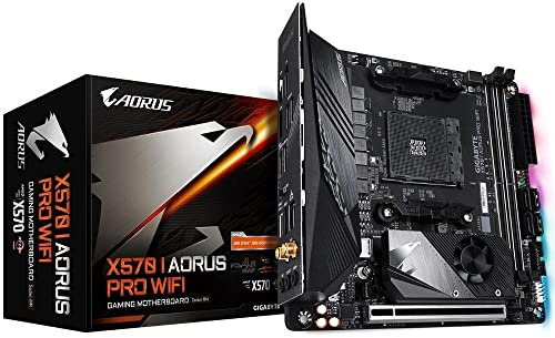 GIGABYTE X570 I AORUS Pro Wi-Fi (AMD Ryzen 3000/X570/Mini-Itx/PCIe4.0/DDR4/USB 3.1/Realtek ALC1220-Vb/DisplayPort 1.4/2xHDMI 2.0B/RGB Fusion 2.0/Gaming Motherboard)