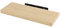 WOLTU Wandboard Wandregal CD DVD Regal Bücherregal Schweberegal Holz Board 100x22.9x3.8cm gelb Eiche für Büro, Wohnzimmer, Schlafzimmer, Küche RG9317kei