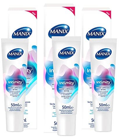 Manix - Lot de 3 Gel Lubrifiant Sexuel INTIMITY - 50ml