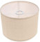 Luxshiny Abat-Jour En Tissu Beige Abat-Jour DéCoratif Pour Lampes De Table Murales Et Plafonniers Design ÉPuré Taille 26 X 19 Cm Installation Facile