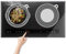 2 PCS Induction Hob Protector 24cm,Induction Cooktop Mat - (Magnetic) Cooktop Scratch Protector - for Induction Stove,Multifunctional Silicone Mats by KitchenRaku