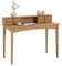 IDIMEX Schreibtisch Milano mit 4 Schubladen und 1 Fach Natur aus Kiefer Massivholz, robuste Verarbeitung PC-Tisch mit Stauraum für Büro und Home-Office