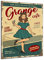 DARO Design - Wand-Bild auf 6mm HDF 70x50 cm Garage Cafe - Wand-Deko Bilder Geschenk Vintage-Schild Retro-Schild