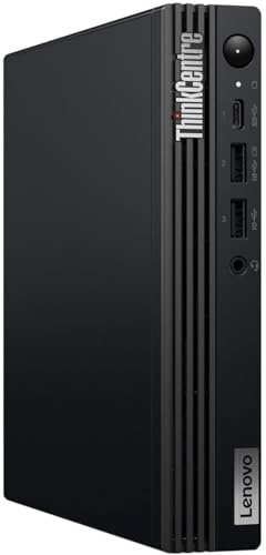 Lenovo ThinkCentre M70q Gen 5 12TD001SUS Ordinateur de bureau Tour – Intel Core i7 14e génération i7-14700T – Technologie vPro – 32 Go – SSD de 1 To – Noir