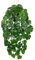 Arborus 37 Artificial Hanging Plant Indoors 94cm Faux Monstera Leaves in Pots Fake Green House Plants Decorative Artificial Plants Potted for Bedroom Bathroom Shelf Office Garden Home Decor