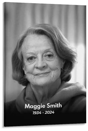 Schauspielerin Maggie Smith Promi-Poster (11), Wandkunst, Poster, Drucke, Heimdekoration, Bild, Leinwand, Gemälde, Poster, 40 x 60 cm