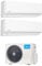 CLIMATIZZATORE DUAL 12+12 MIDEA EVOLUTION A++A+ R32 M2OG-18HFN8-Q R-32 Wi-Fi Optional